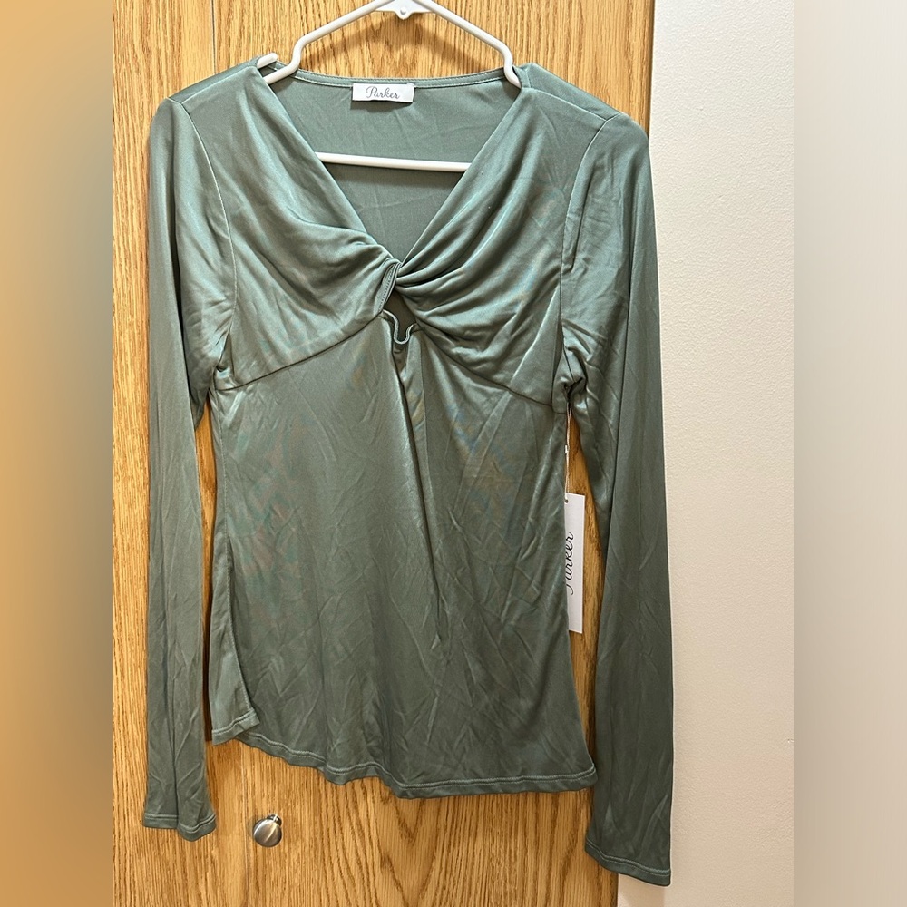 Parker shirt. Beautiful colour.